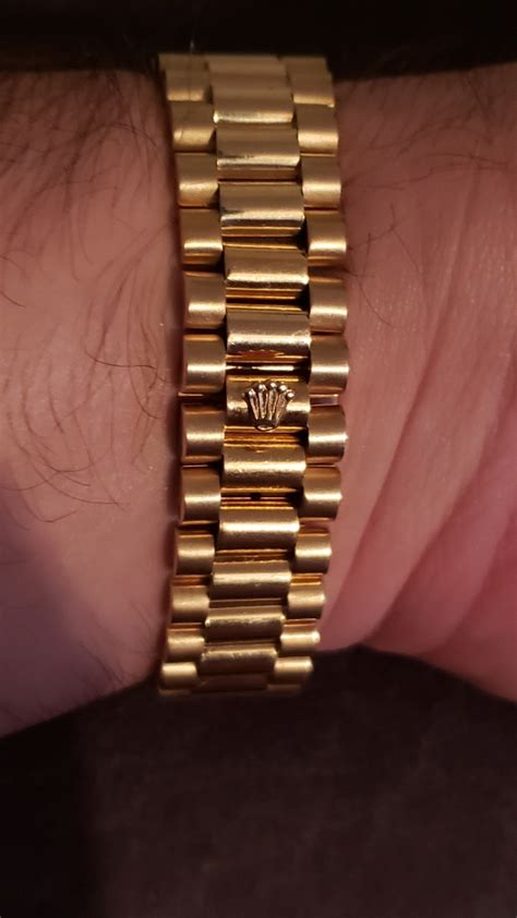 daydate 8385 gold bracelet